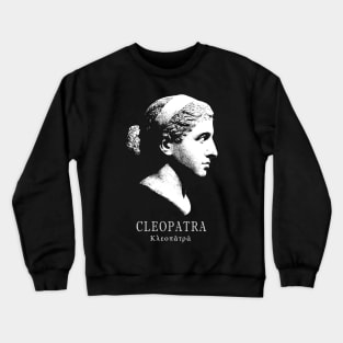 Cleopatra, Queen of Egypt, Portrait Crewneck Sweatshirt